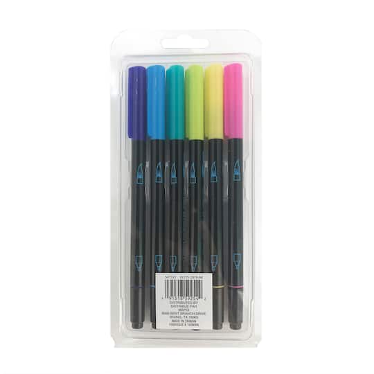 Bright Dual-Tip Watercolor Markers by Artists Loft